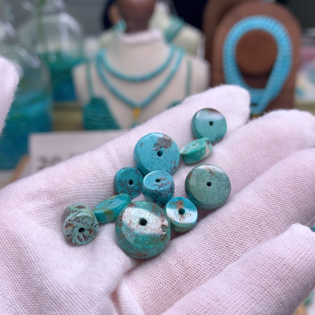 绿松石未镶嵌配饰