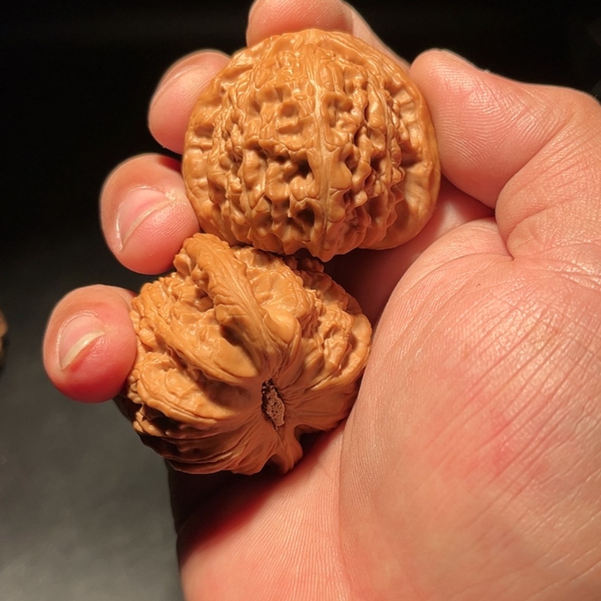 【闪购商品】玩*文玩核桃木制手把件