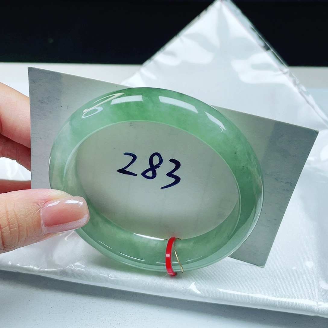 未镶嵌手镯翡翠 正圈55+