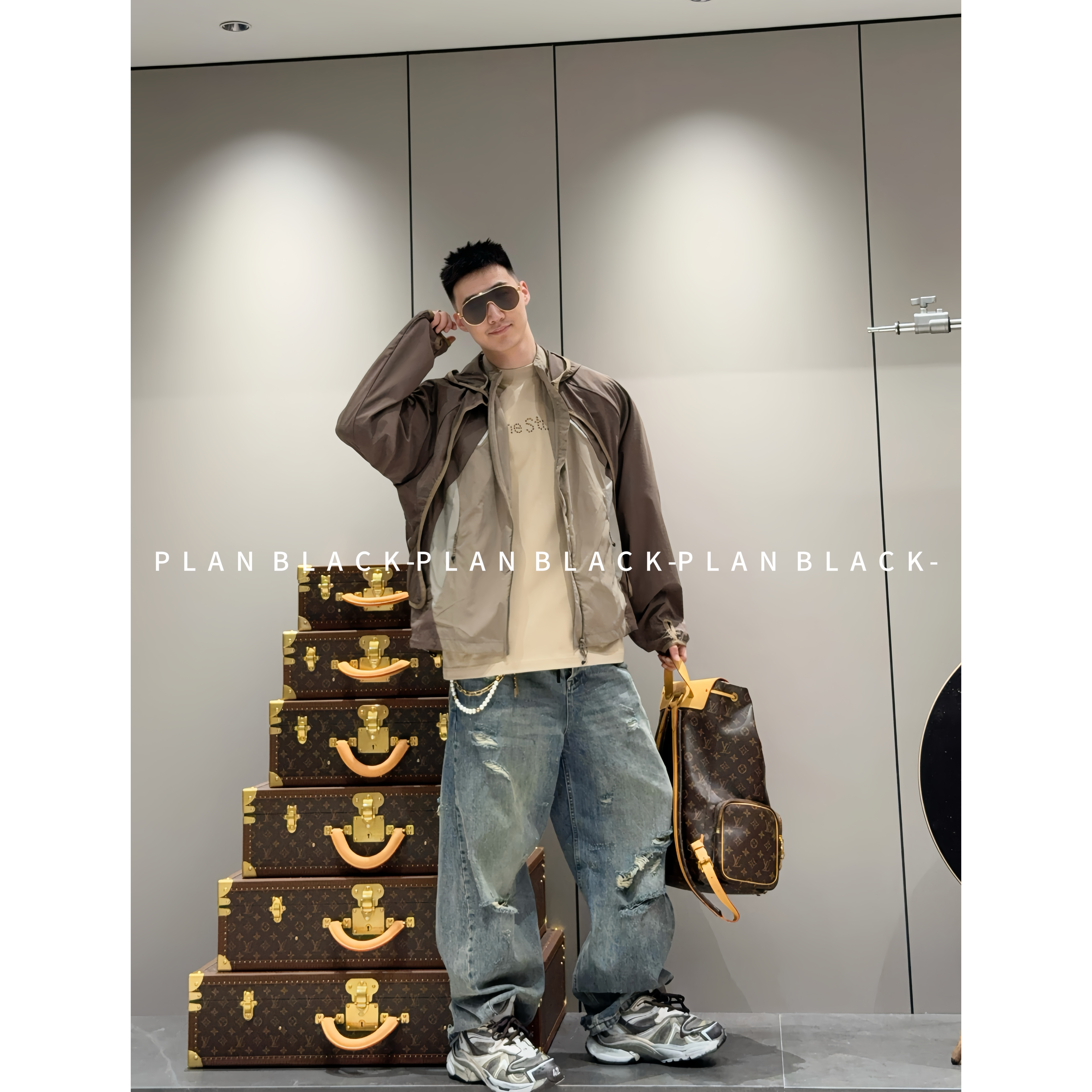 RICH陈发财【伯希森林】解锁两穿的防晒薄夹克！男女款两件套6788