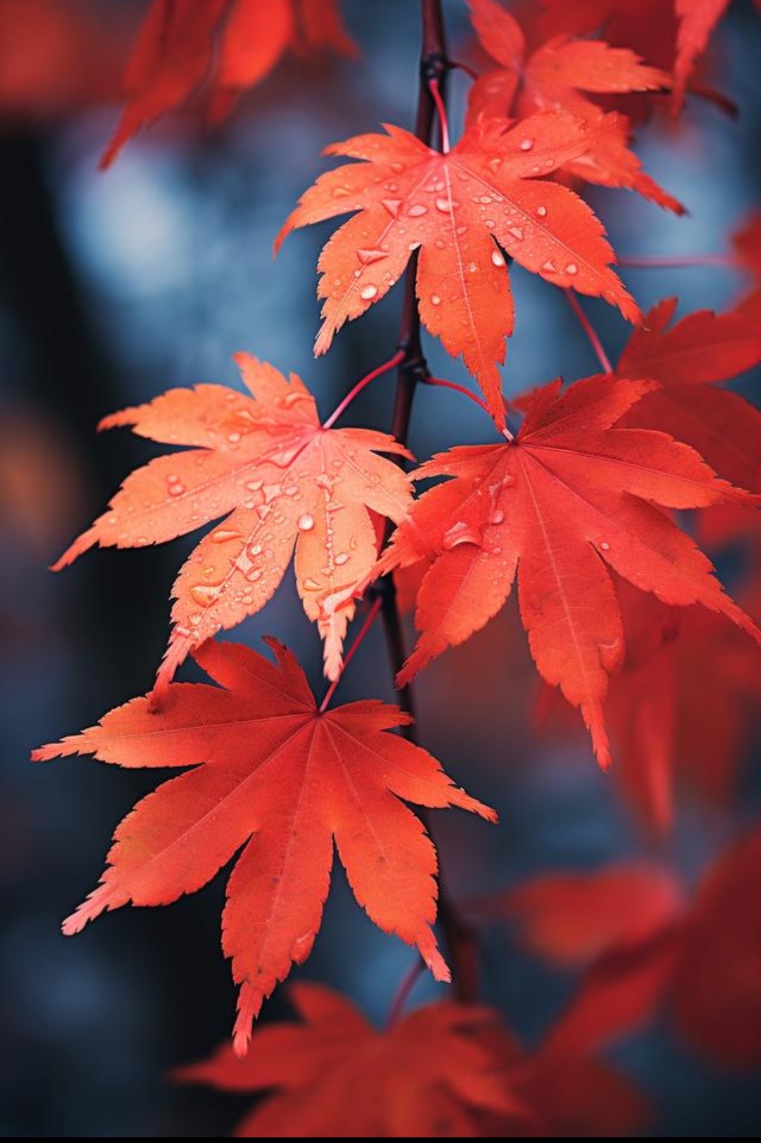 进口红枫，红舞季中国红三季红，羽毛枫中国盆景红枫红枫树红枫叶