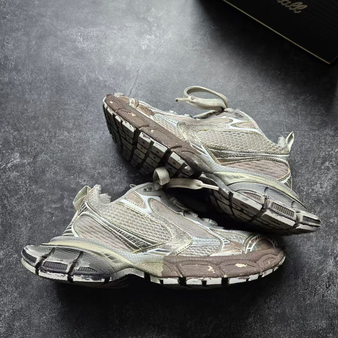 99新 Balenciaga/巴黎世家 38码 3XL 泥染 米色 鞋