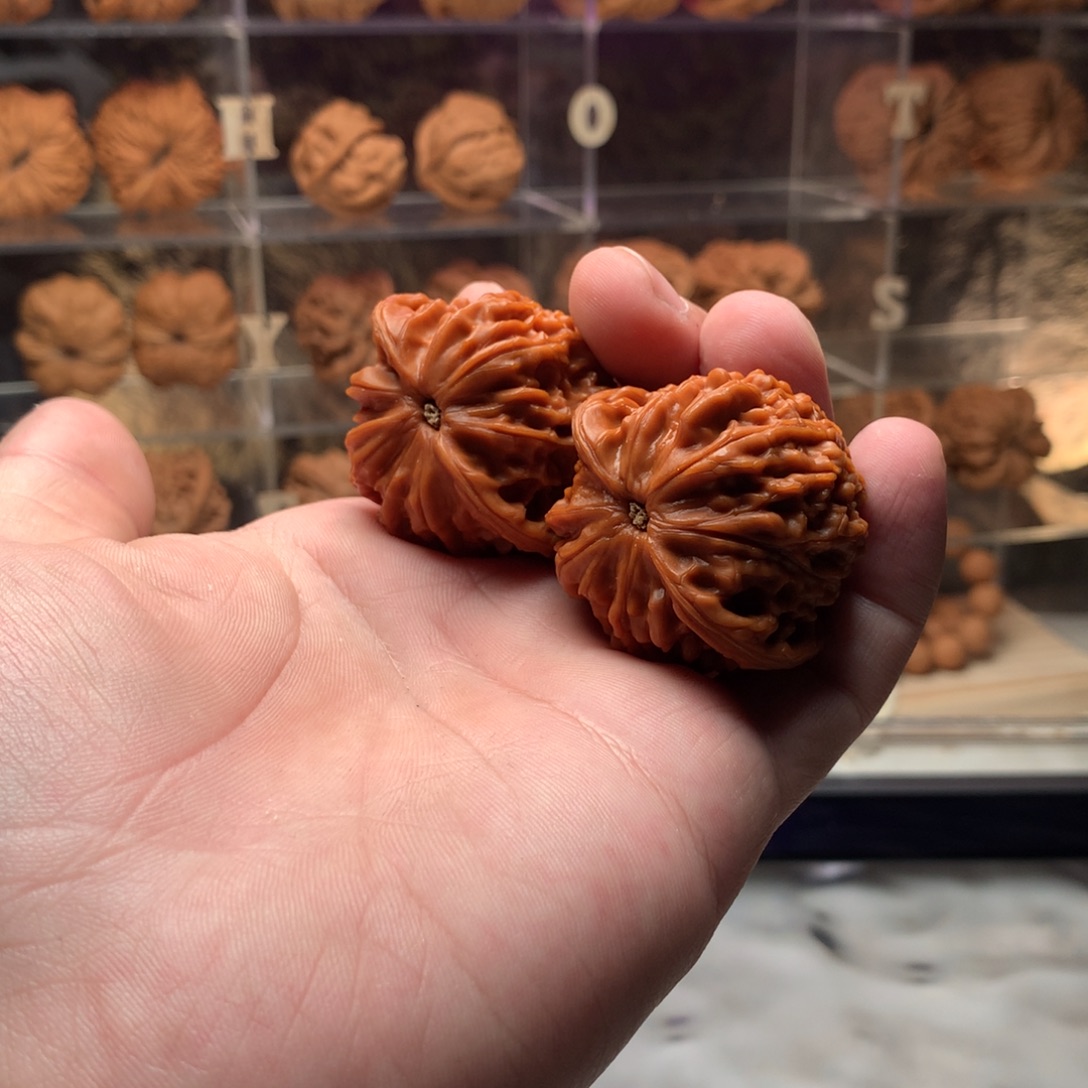 宏***泽吊坠文玩核桃磨盘666888