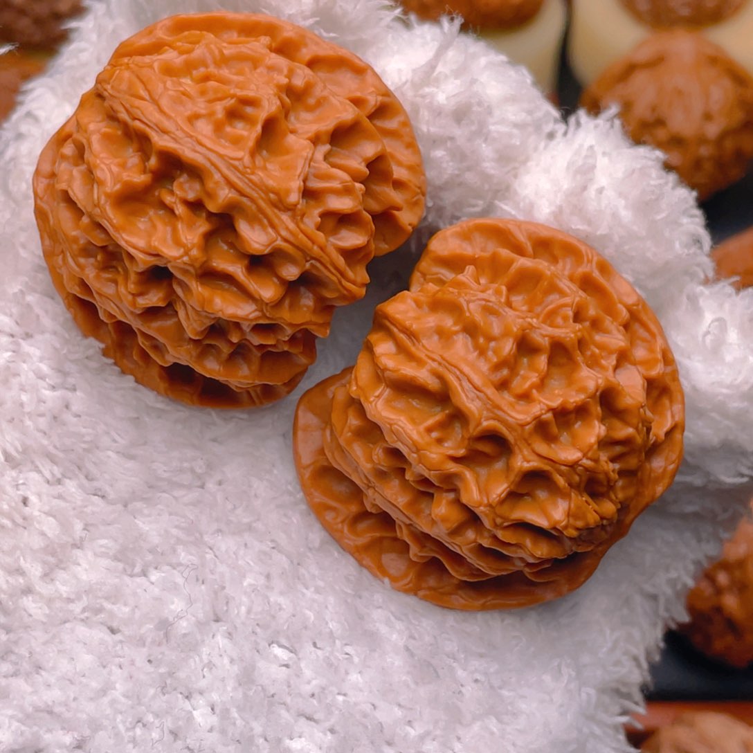 文玩核桃把件43苹果园狮子头