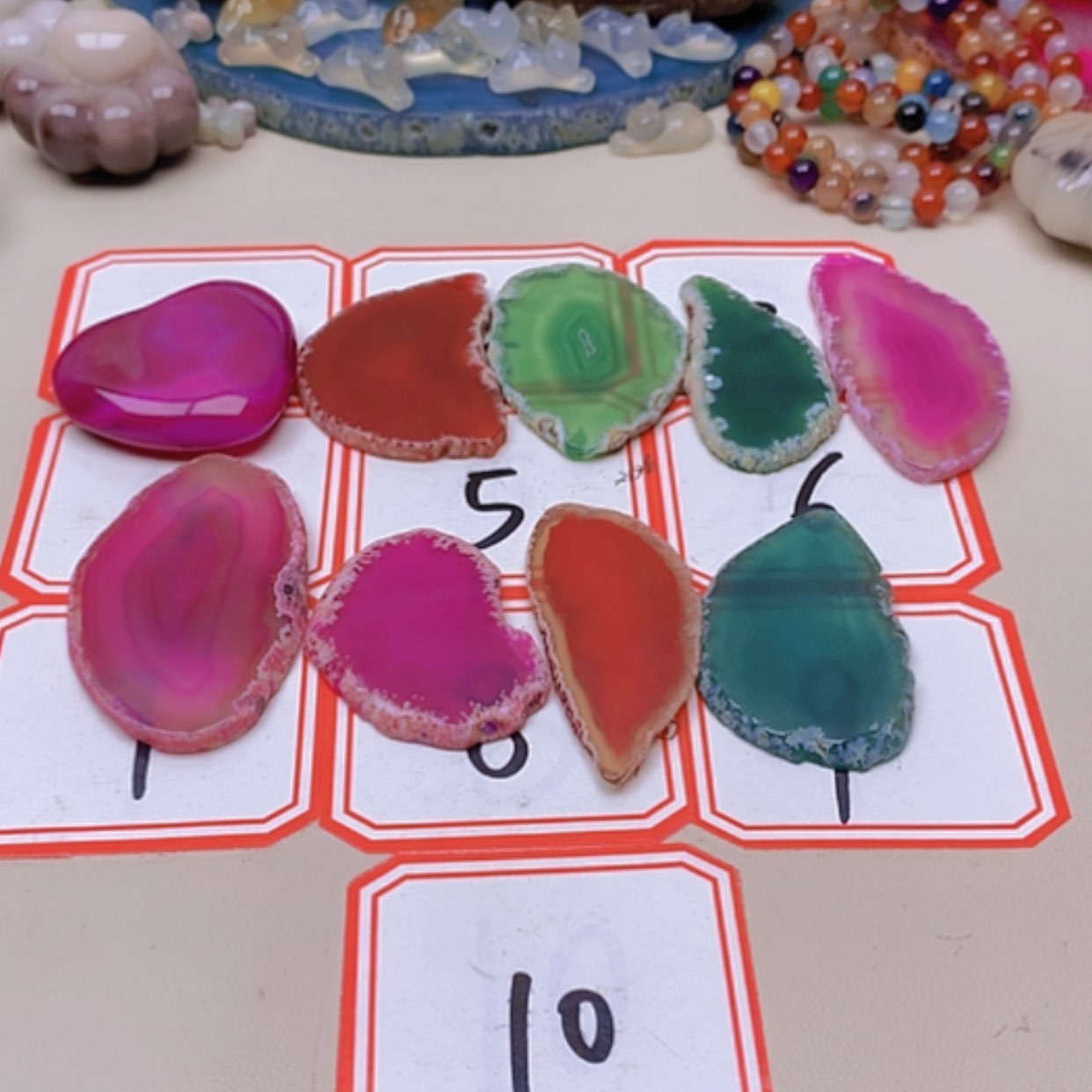 【闪购商品】未镶嵌玛瑙/玉髓珠宝半成品潇*鱼