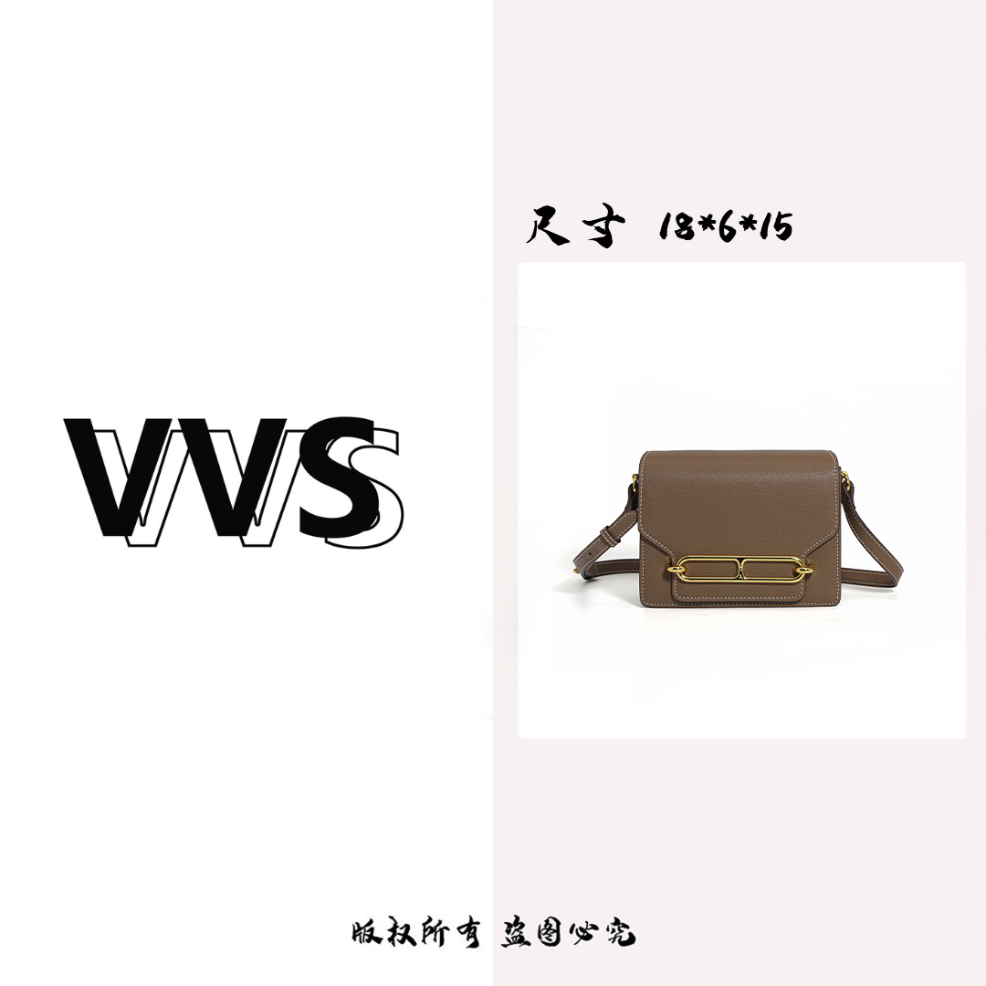【VV专属】女士包包新款百搭单肩包小方包通勤斜挎包X-9248大象灰