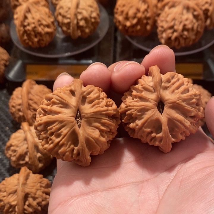 文玩核桃把件丁***笛全品天地40