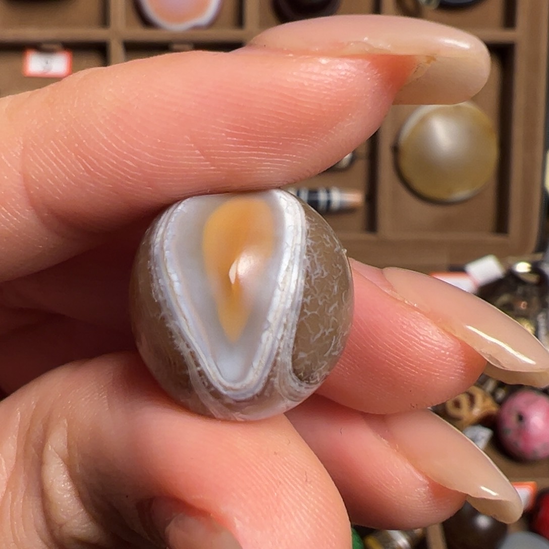 玛瑙/玉髓单珠未镶嵌定****奂