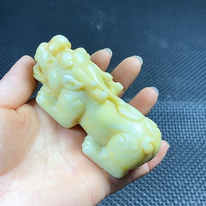 吊坠白玉菩提手把