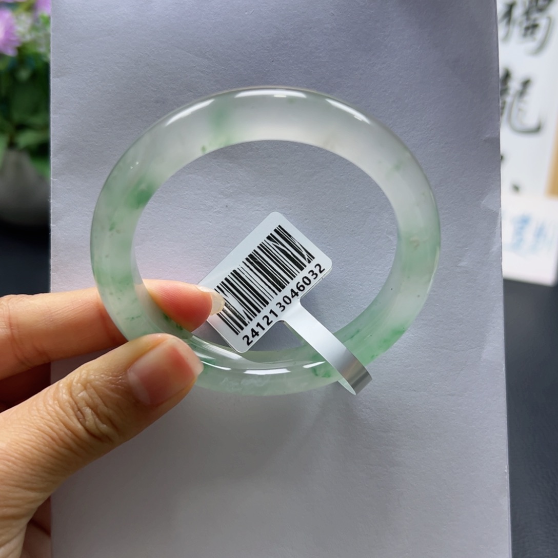 石英质玉手镯未镶嵌优优ZQP54-55圈口