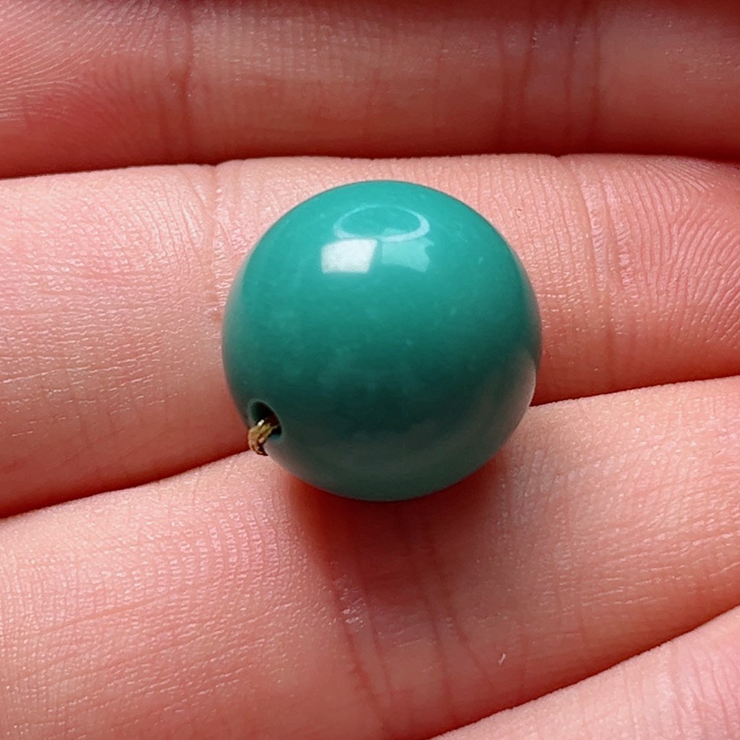 绿松石16.4圆珠未镶嵌