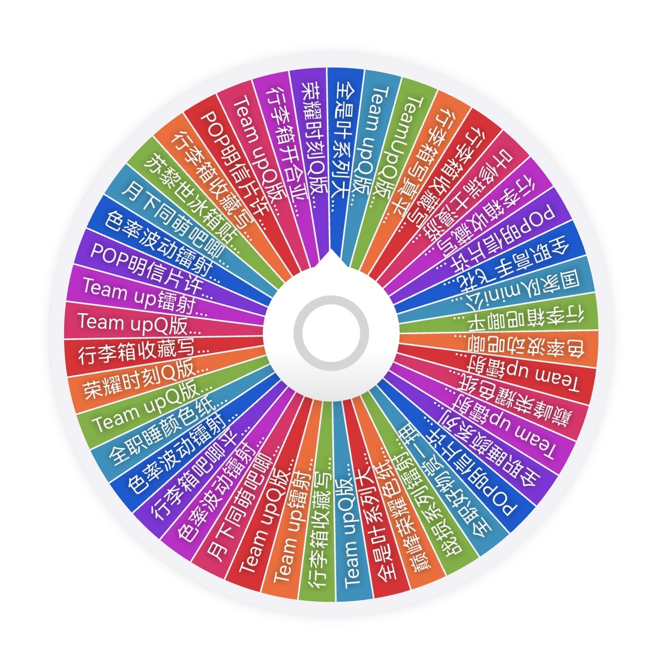 【全职大转盘测试版】全职混池转到什么玩什么周边合集