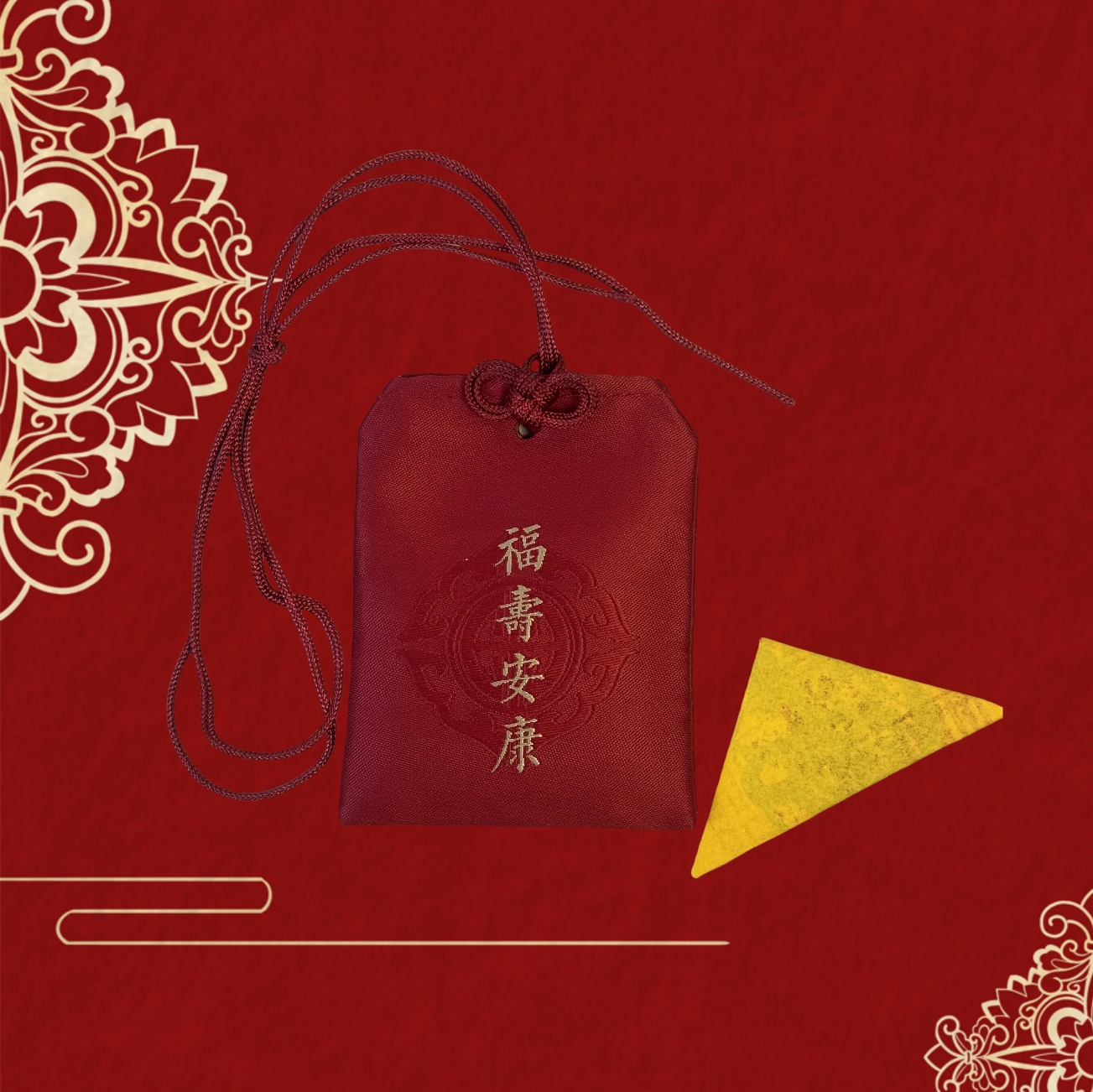 小朋友专用 香包福袋挂件手工绘制定制锦囊