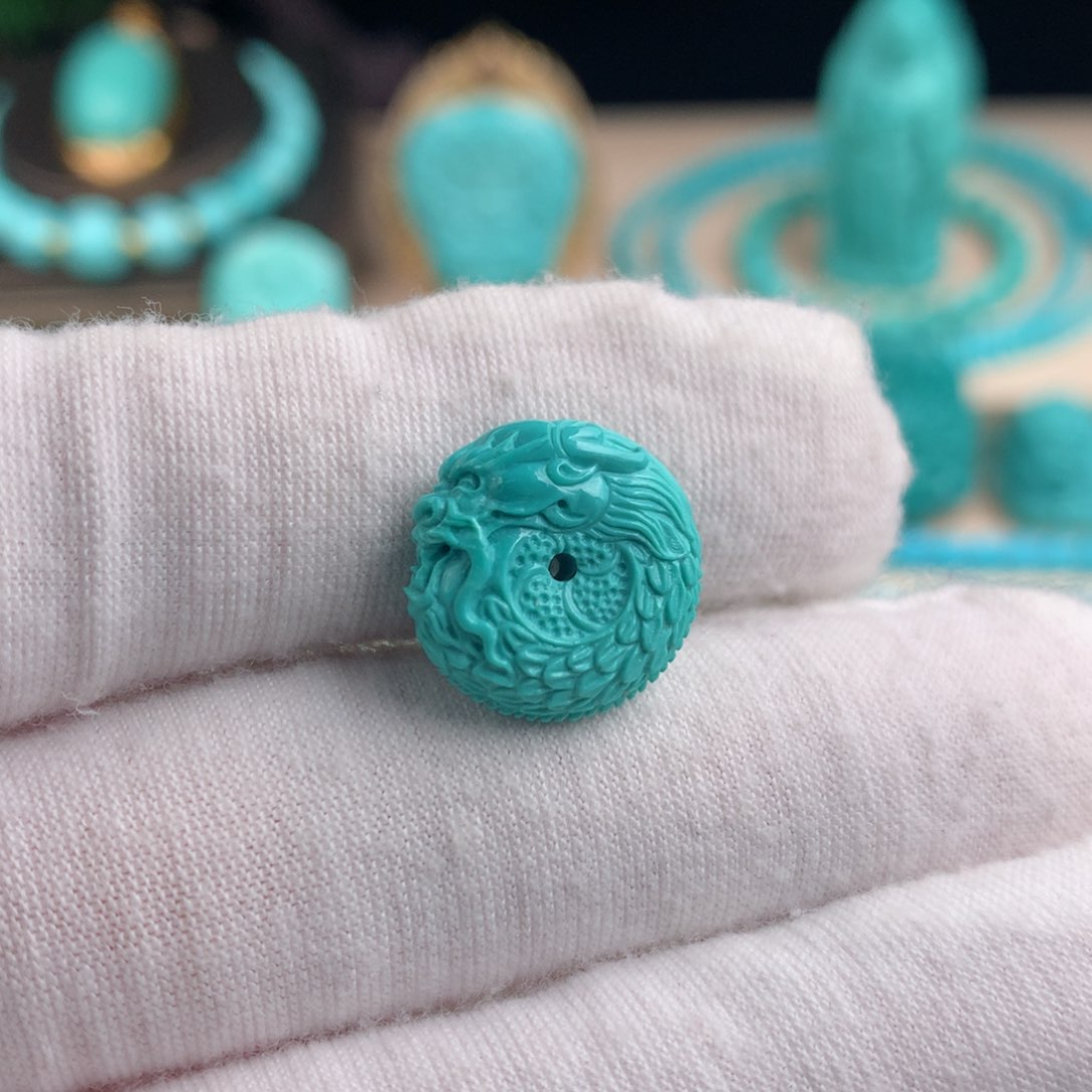 【闪购商品】绿松石珠宝半成品未镶嵌