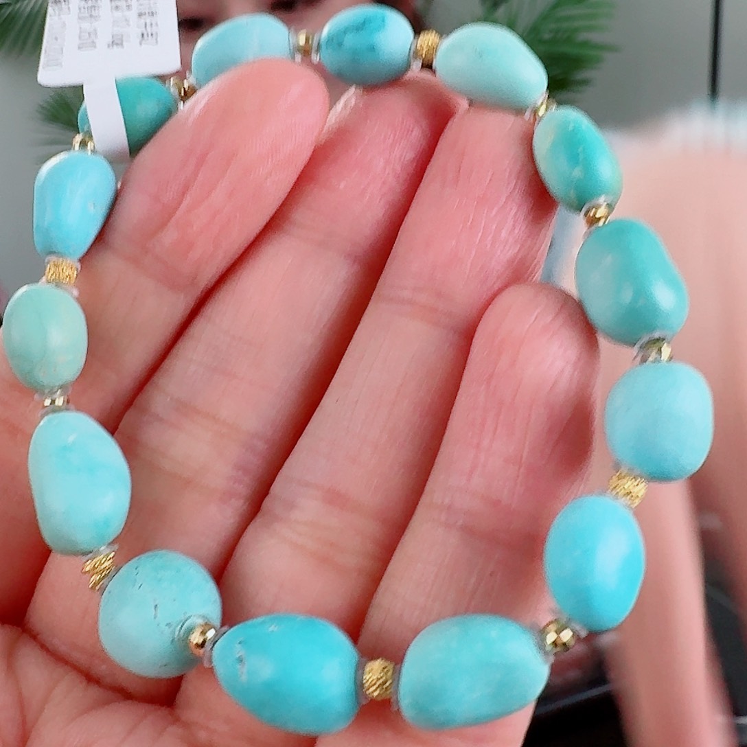 绿松石珠宝奇石未镶嵌