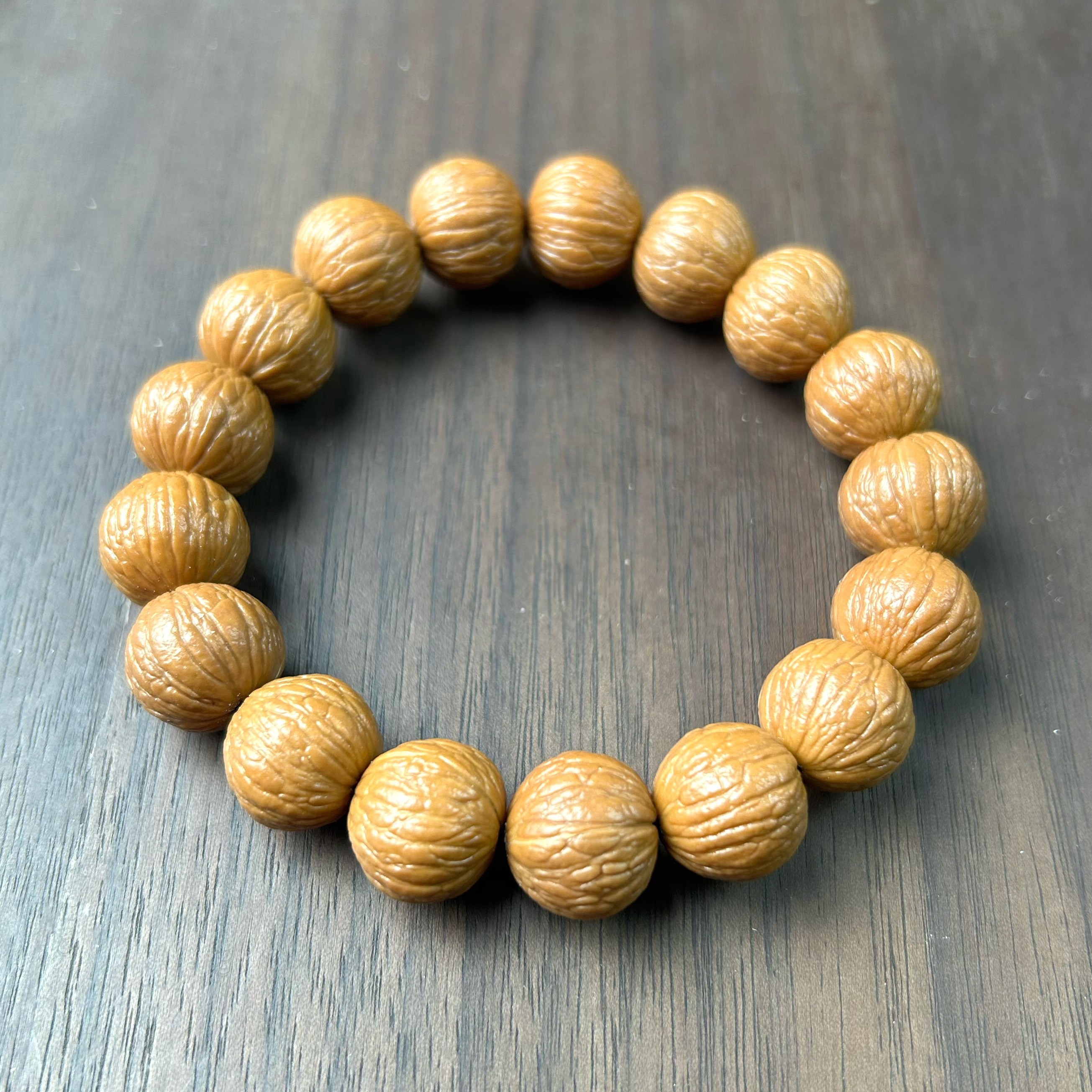 原皮原色三维同尺【凤羽】手串