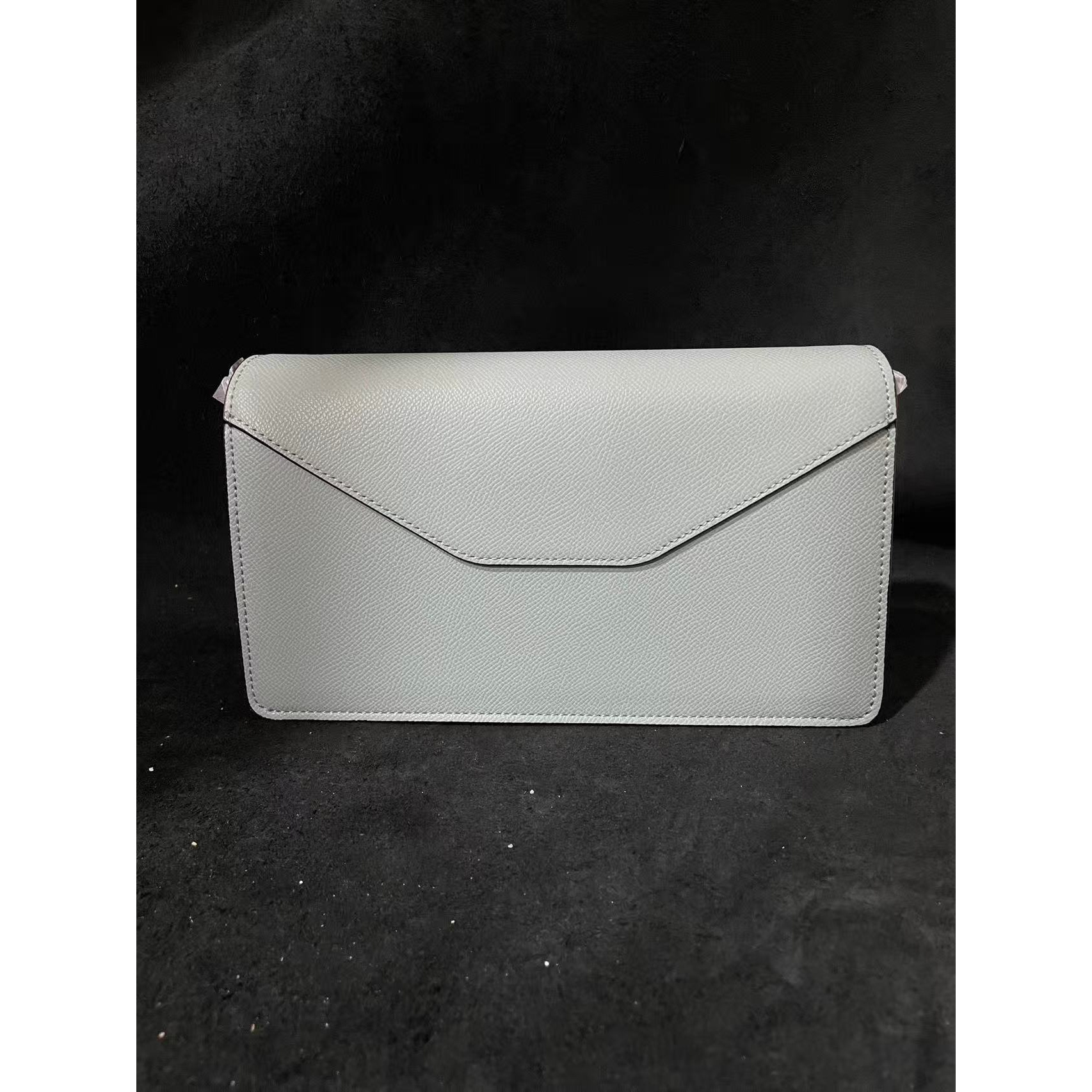 LQ-WITH-QUEEN真皮女包万腋下包蓝色 0584