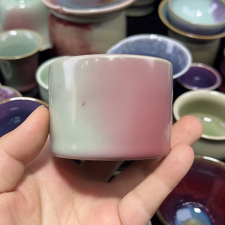 摆件陶钧窑茶器钧窑茶器