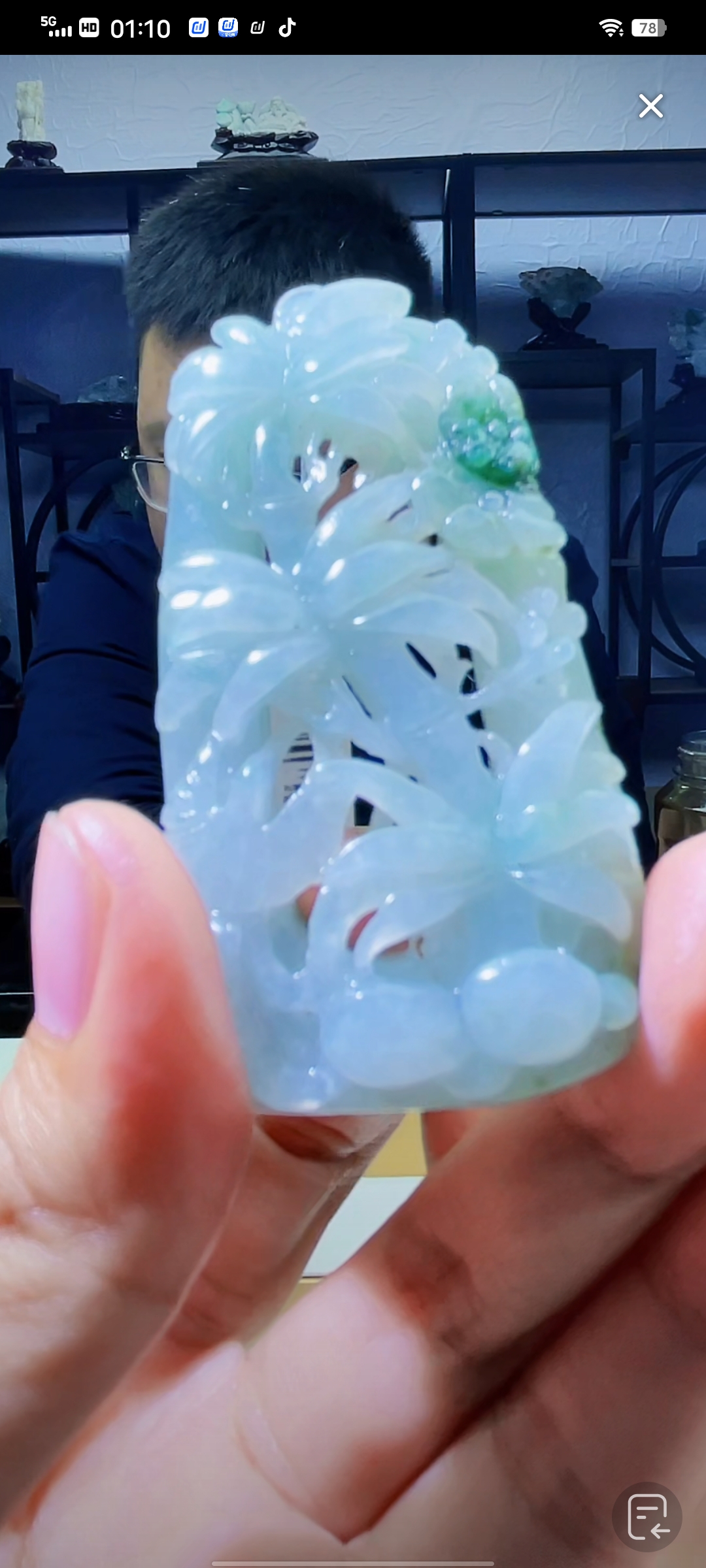 定制翡翠未镶嵌毛货02070057