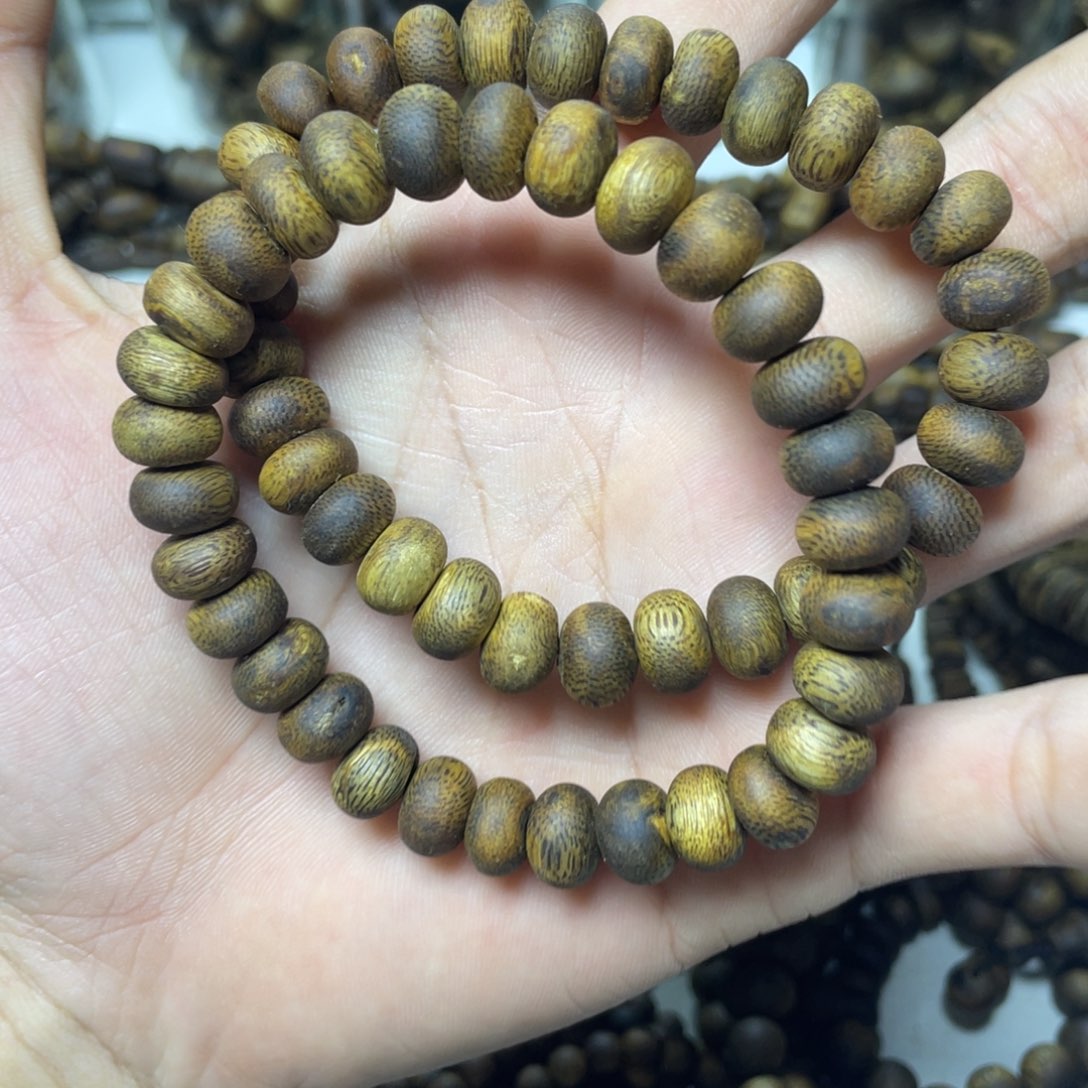 沉香碎屑沉香+1.0算盘单圈8克加多样性发一