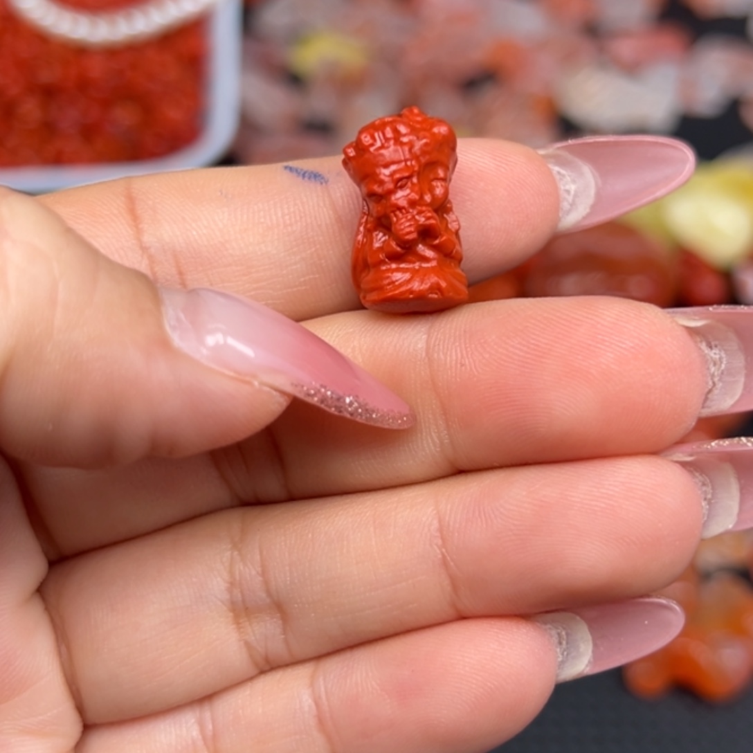 南红玛瑙未镶嵌吊坠(不含链)