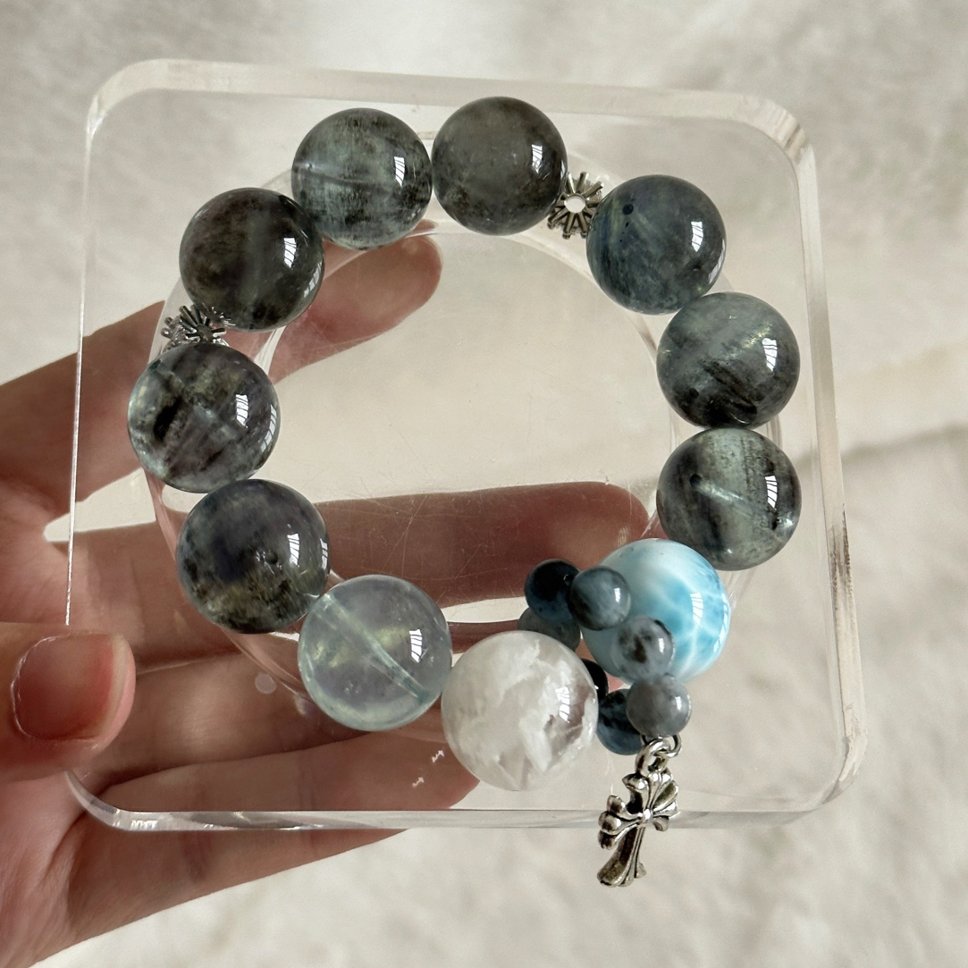 【财富好运】天然水晶原创设计diy 多样性发货