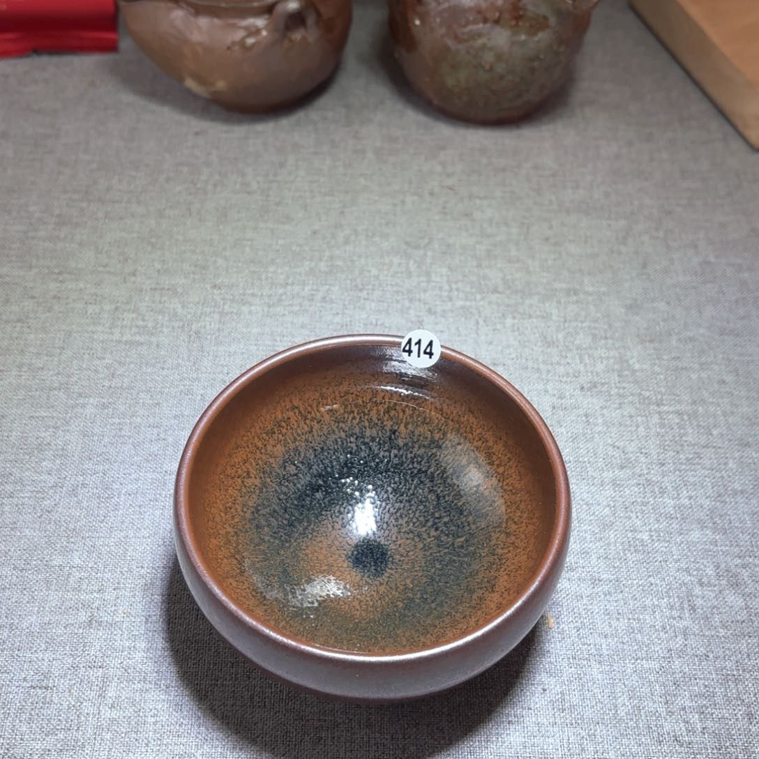 茶盏子衿纯手工柴烧长林系列414