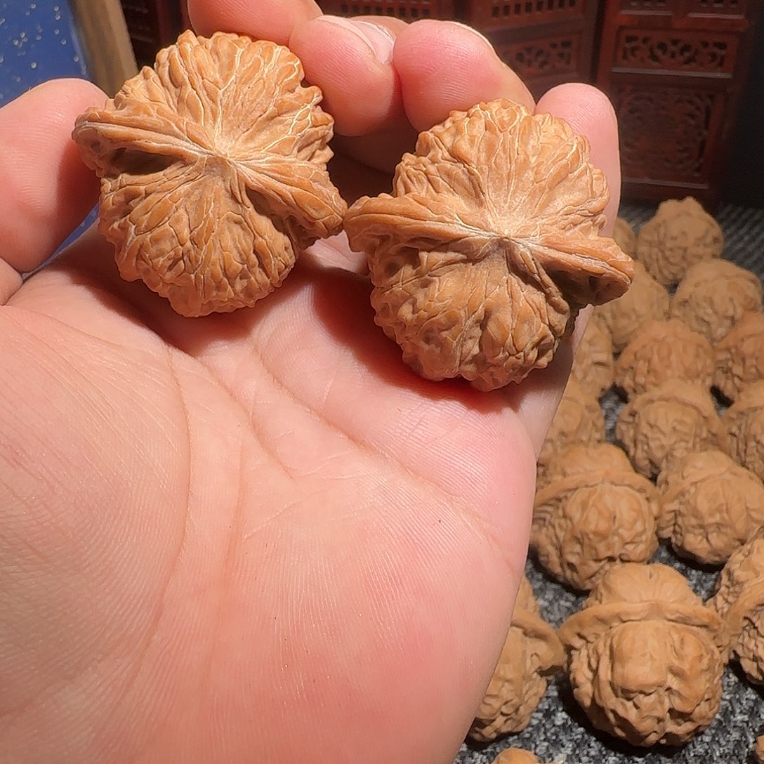 把件文玩核桃山地磨盘