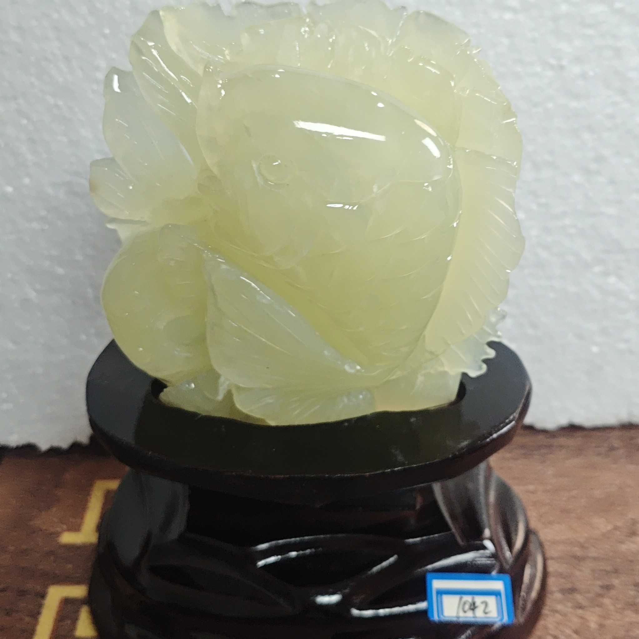 玉岫岩料手工雕刻居家装饰高端摆件一物一图1042