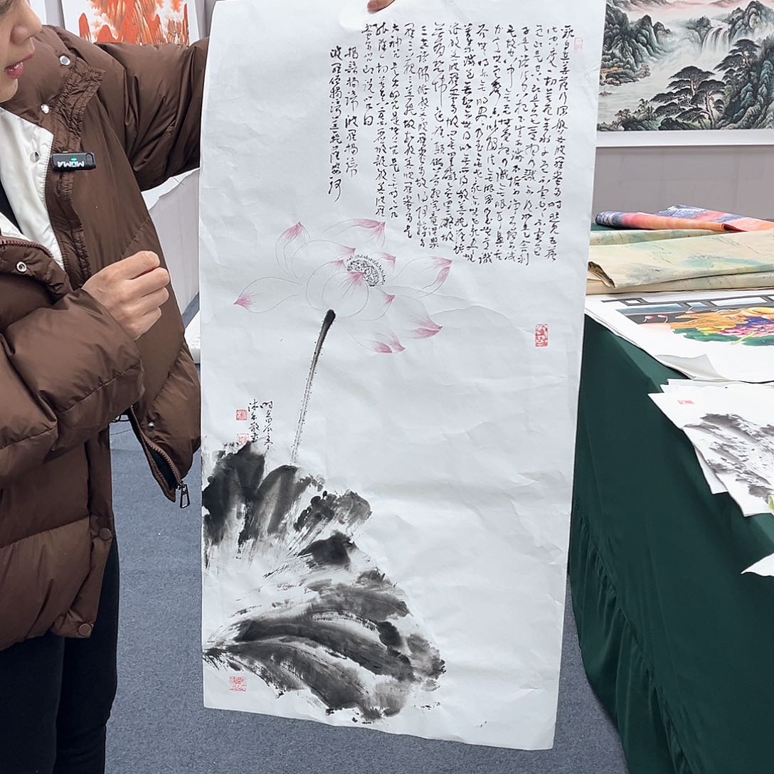 国画宣纸国画纯手绘作品