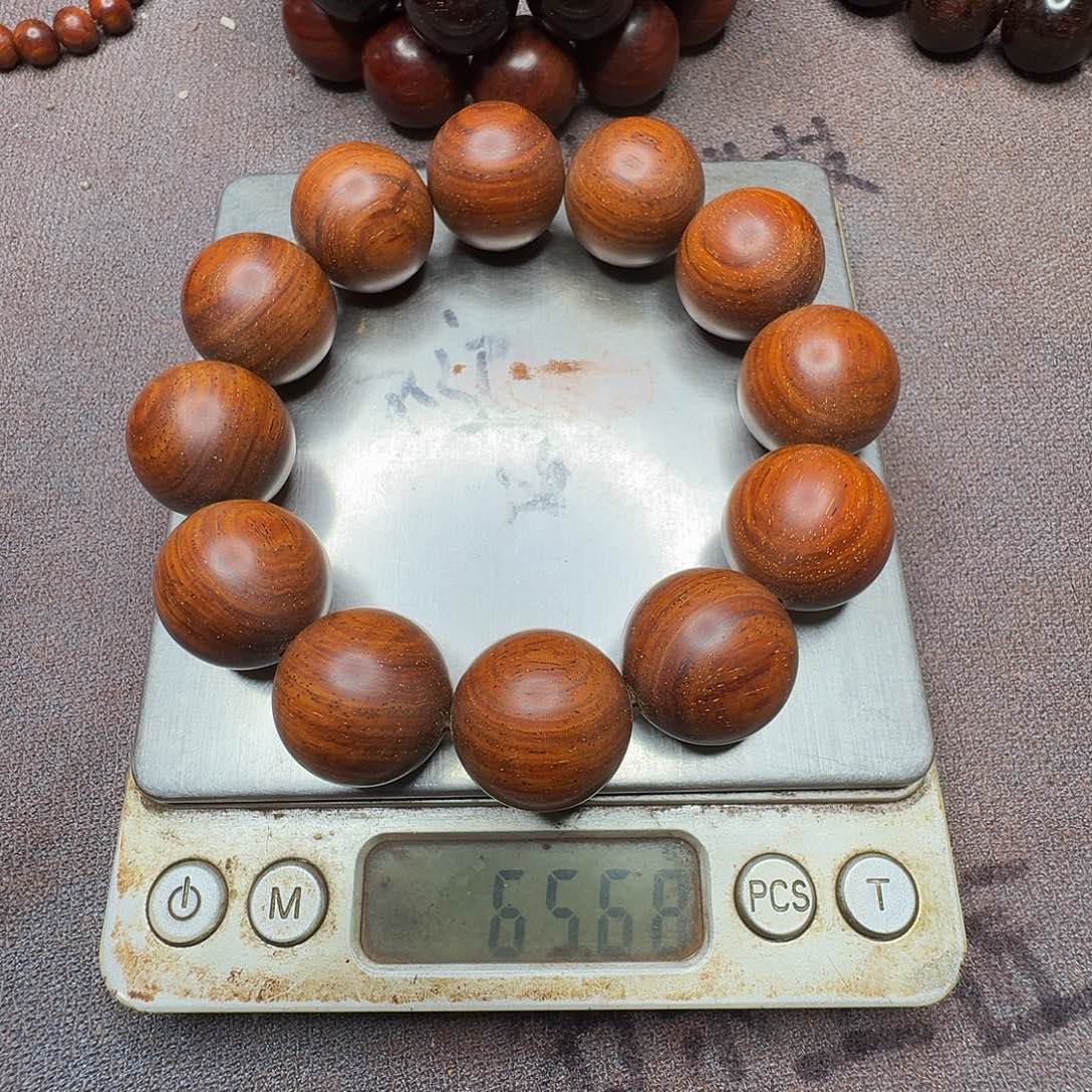 ****缝檀香紫檀（小叶紫檀）2.0/12印度小也紫檀闭合粽眼满天星