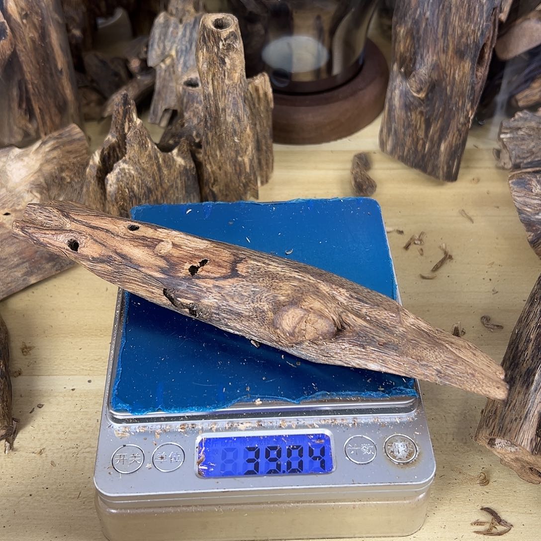 香料绿棋楠虫漏白棋39克