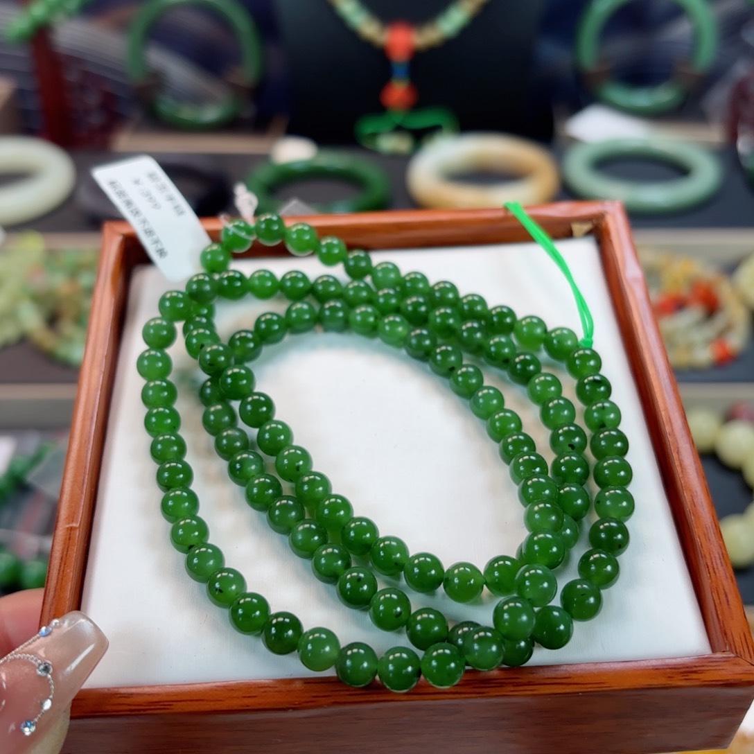 和田玉手链未镶嵌