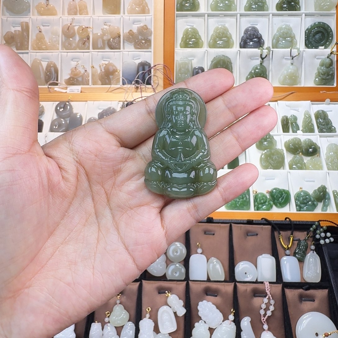 和田玉颈饰未镶嵌༄****