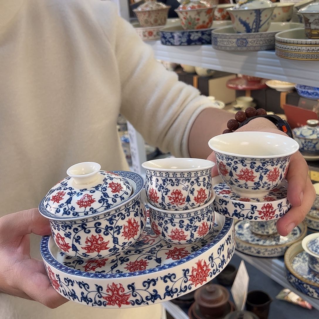 盖碗很漂亮我很喜欢