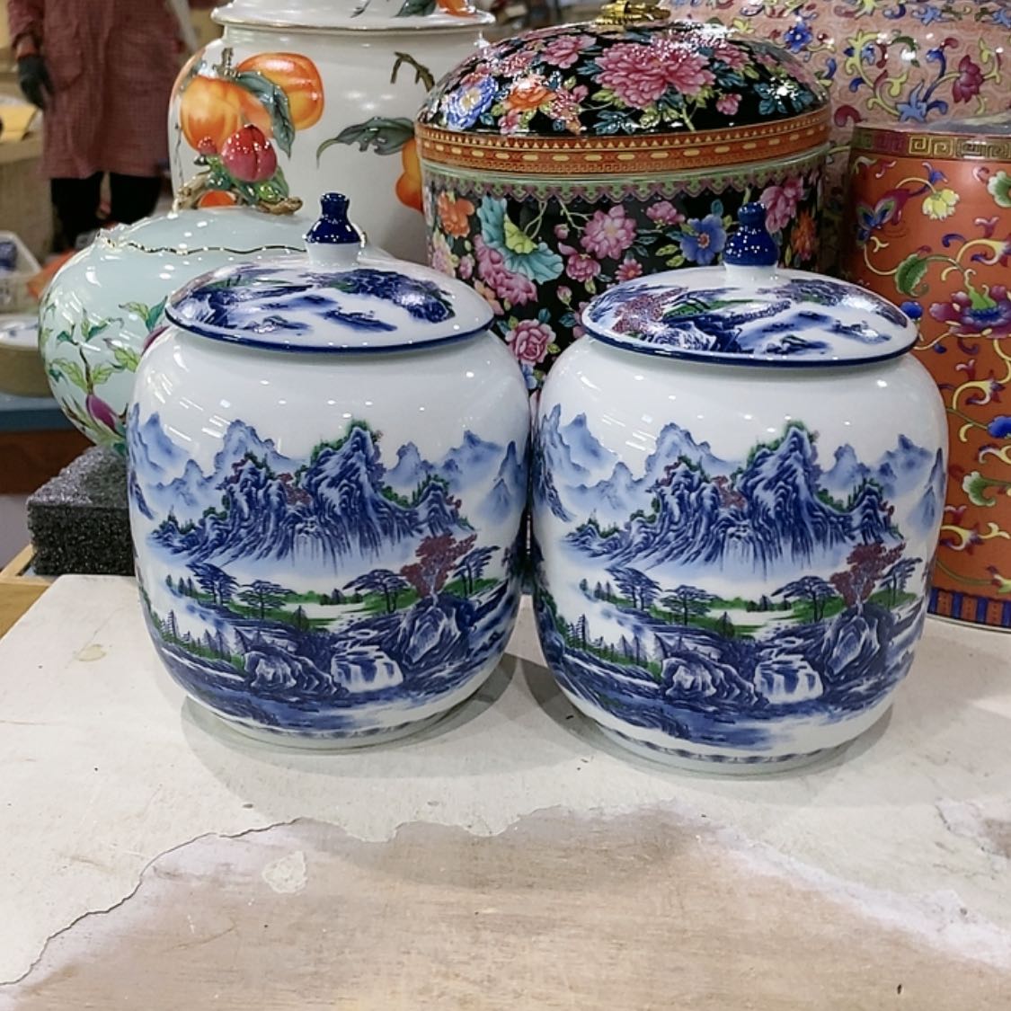 【闪购商品】罐茶叶罐陶瓷茶叶罐