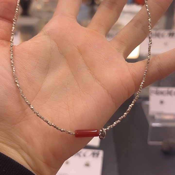 925银925银碎银项链