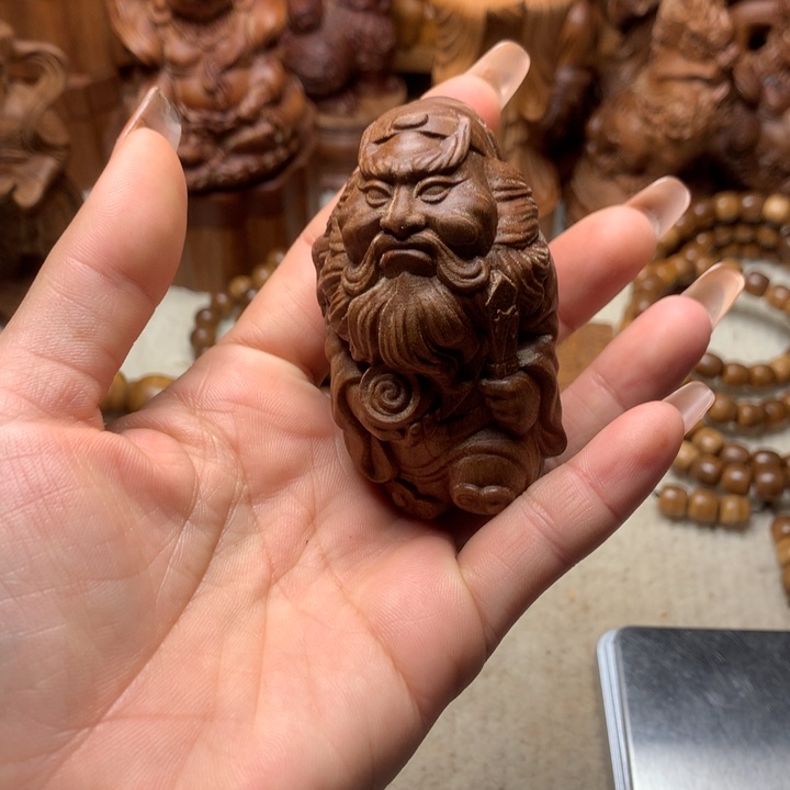 檀香木其他老山檀香手把件