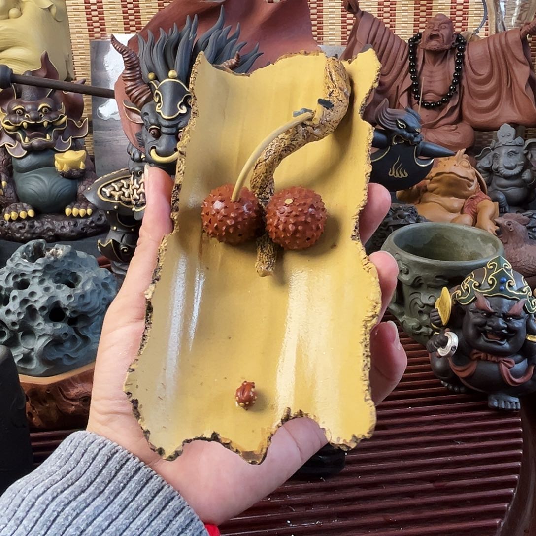 茶杯紫砂高端紫砂茶宠