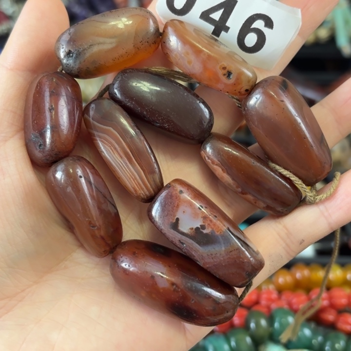 玛瑙/玉髓未镶嵌颈饰