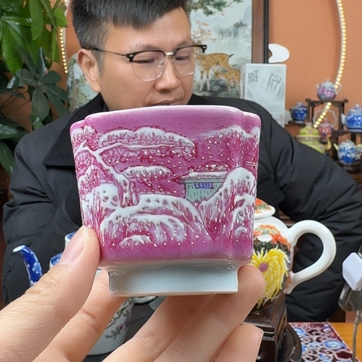 陶摆件景德镇陶瓷手工制作