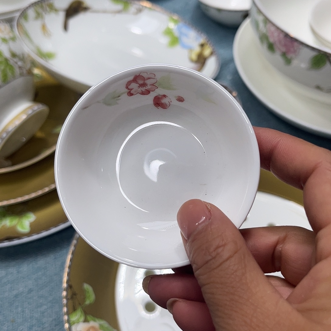 瓷片用****6花神三寸三个