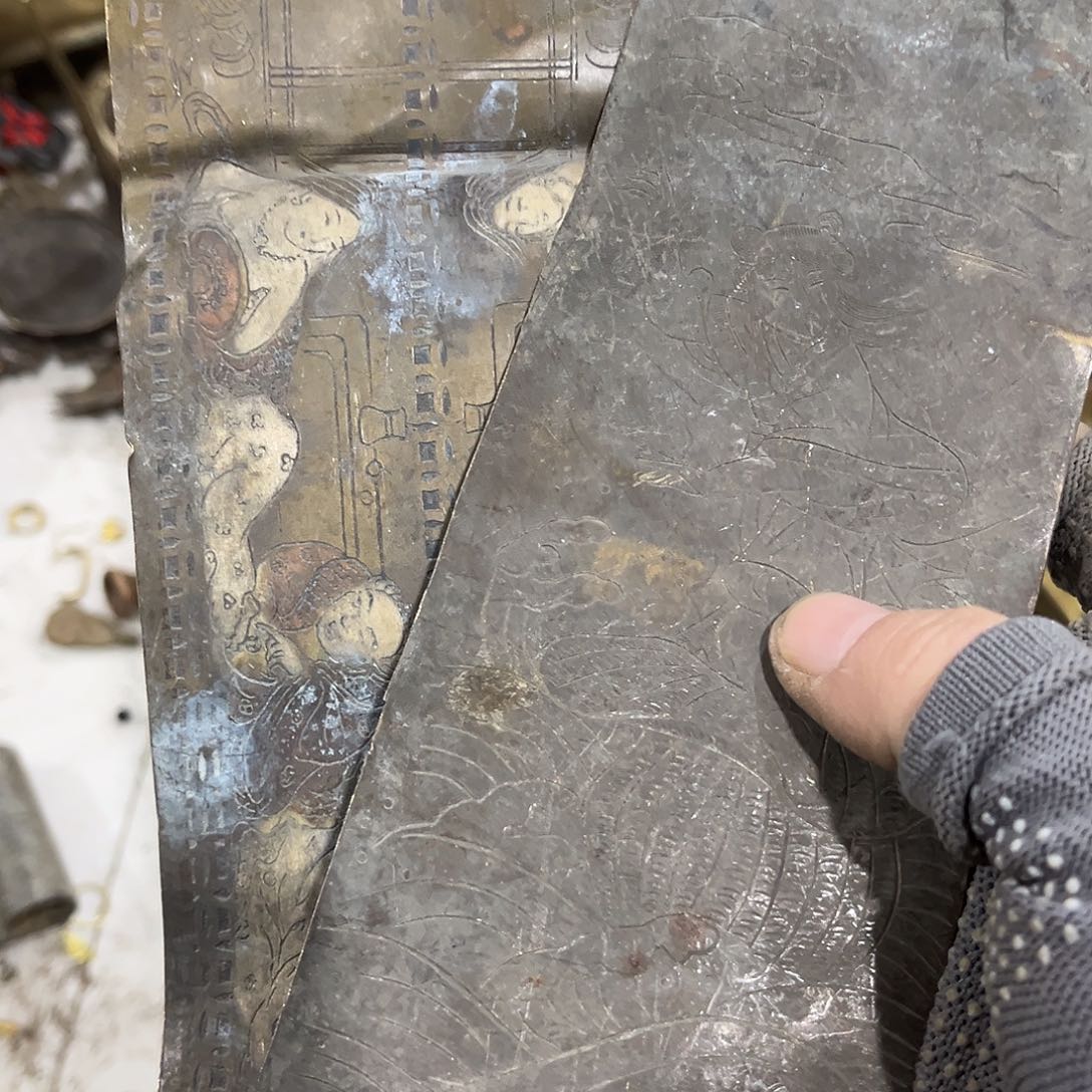 小***头闪电购铜摆件工艺品