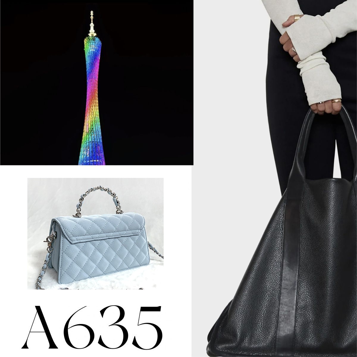 【A635】2025年新款大容量女包时尚百搭多功能女包