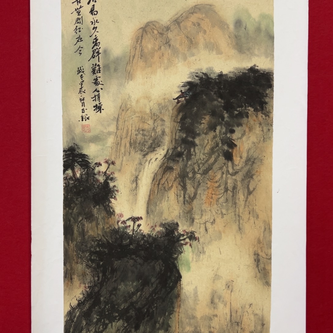 国画手绘国画作品