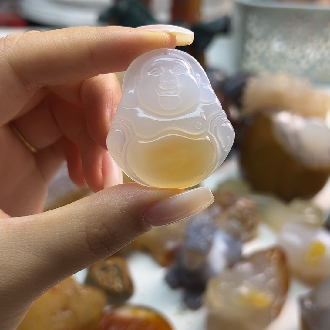 玛瑙/玉髓未镶嵌颈饰