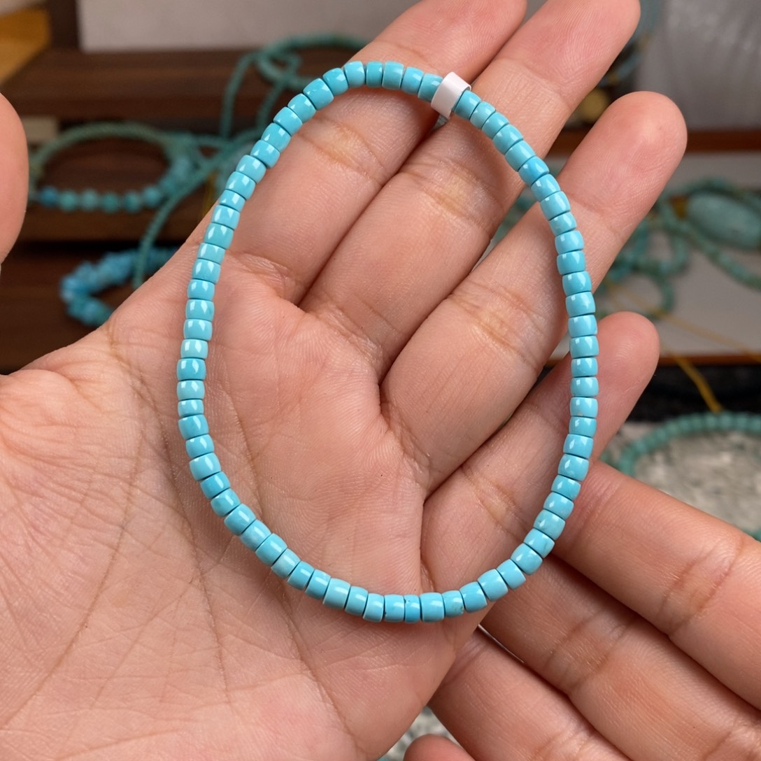 阿***u绿松石未镶嵌绿松石手串