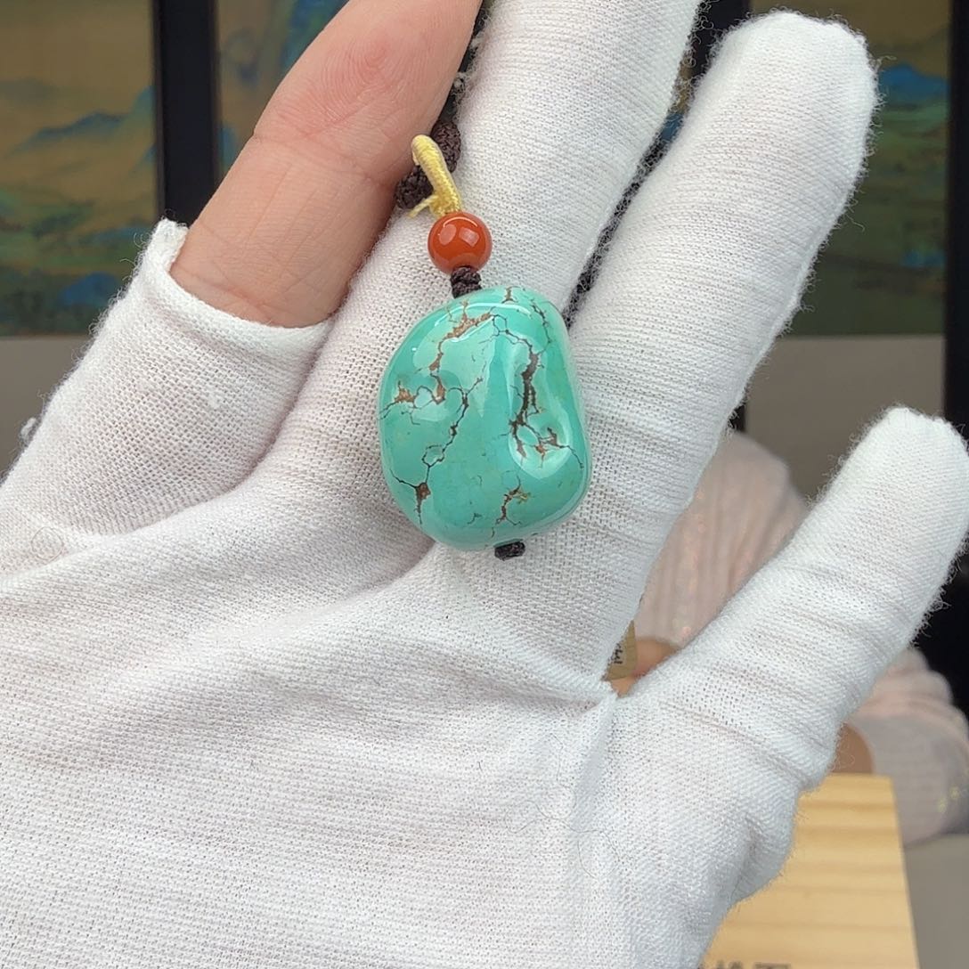 绿松石未镶嵌珠宝奇石