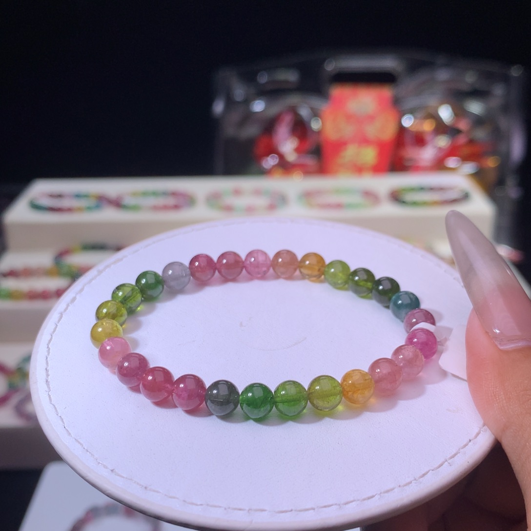 碧玺手链未镶嵌碧玺