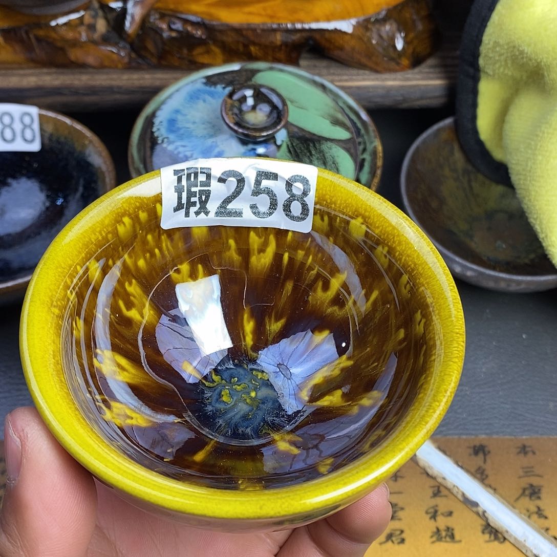 茶盏全品无暇建盏主人杯